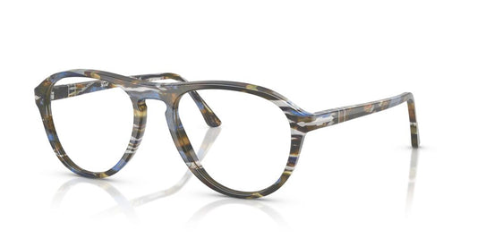 Lentes Oftálmicos Persol PO3371V Carey Azul