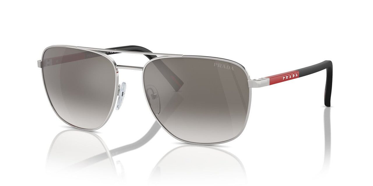 Lentes De Sol Prada Linea Rossa SPS54Z Plateado