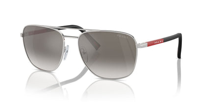 Lentes De Sol Prada Linea Rossa SPS54Z Plateado