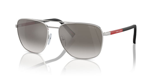 Lentes De Sol Prada Linea Rossa SPS54Z Plateado