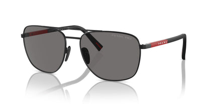 Lentes De Sol Prada Linea Rossa SPS54Z Negro Mate