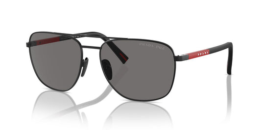 Lentes De Sol Prada Linea Rossa SPS54Z Negro Mate