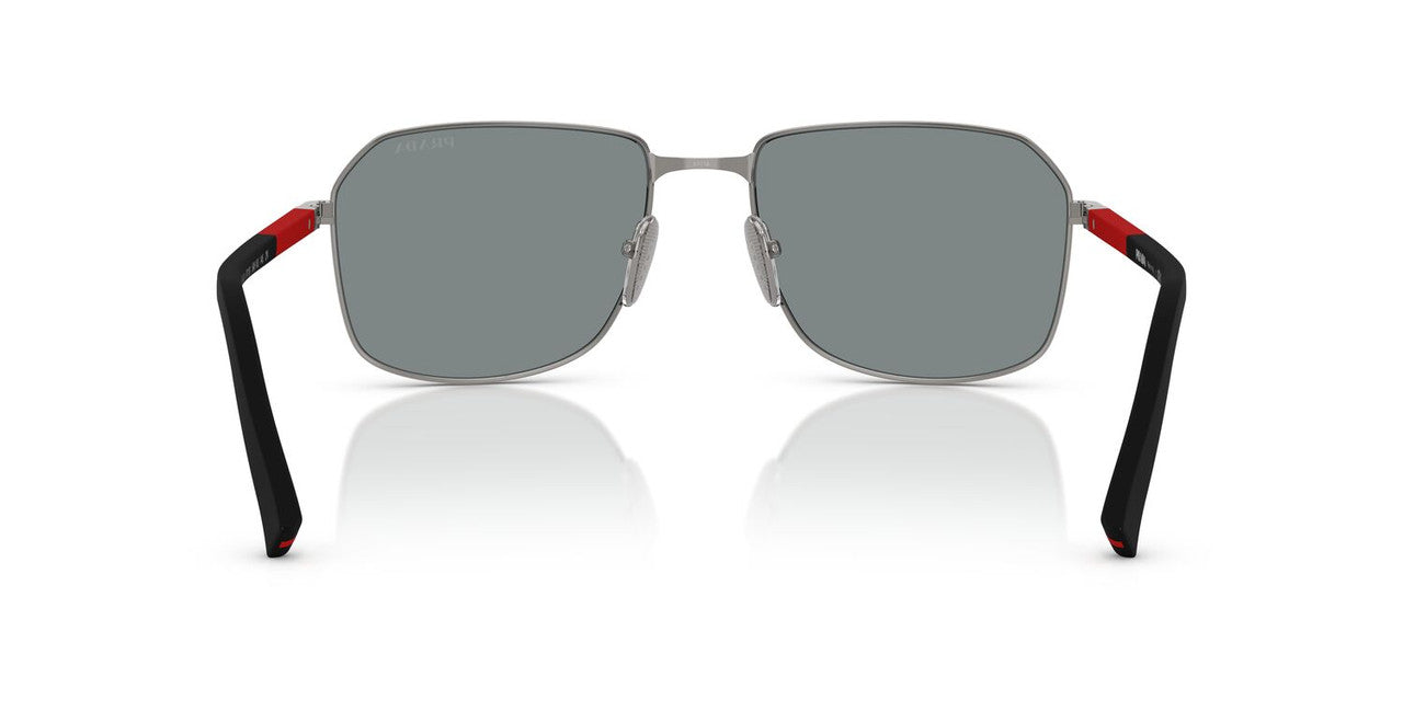 Lentes De Sol Prada Linea Rossa SPSA51 Plateado Oscuro