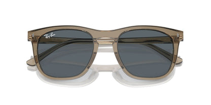 Lentes De Sol Ray-Ban RB2210 Cafe Transparente