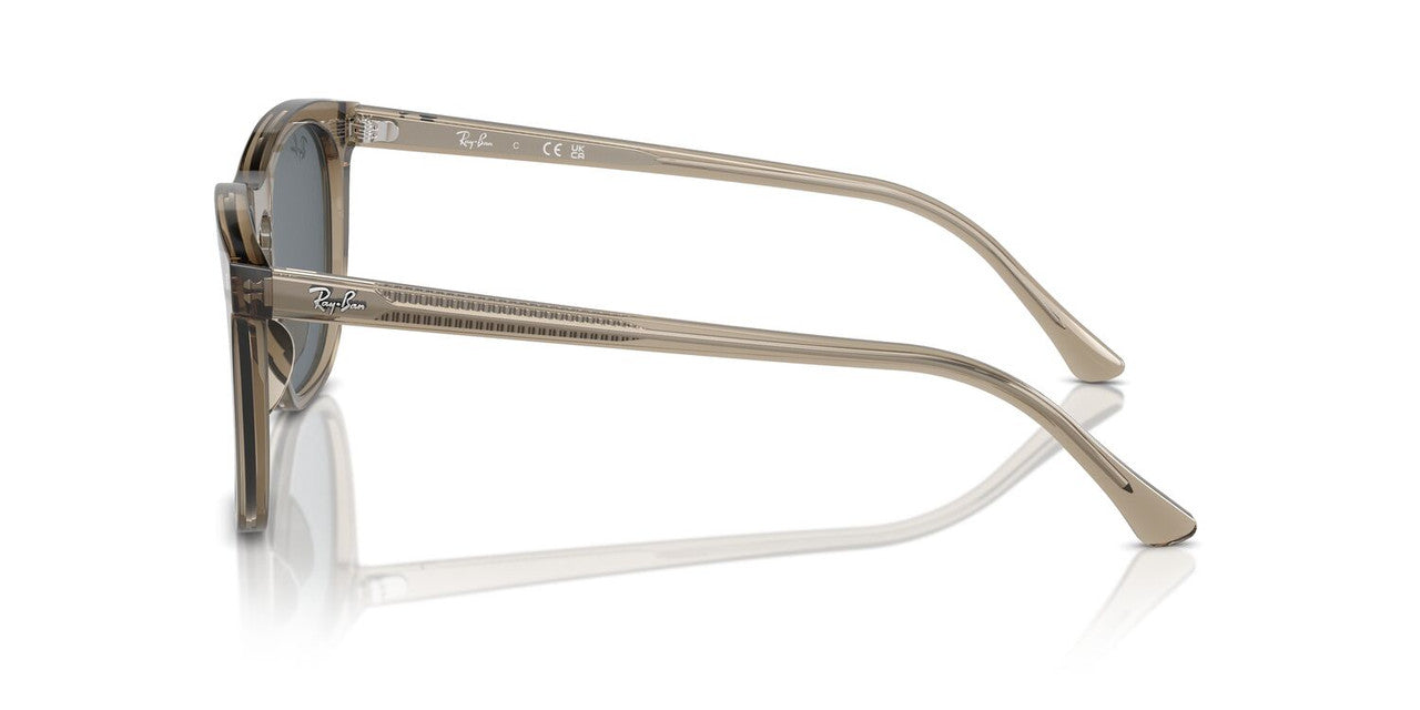 Lentes De Sol Ray-Ban RB2210 Cafe Transparente