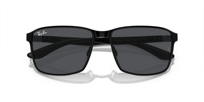 Lentes De Sol Ray-Ban RB3721 Negro Mate
