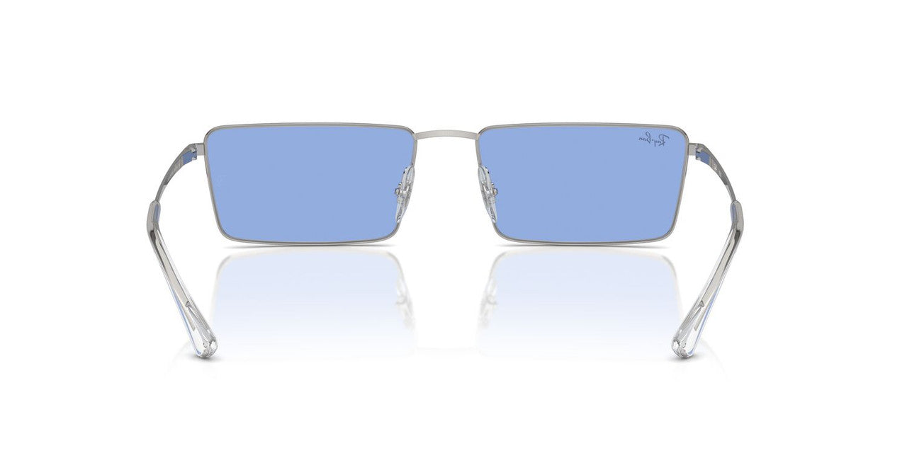 Lentes De Sol Ray-Ban RB3741 Plateado