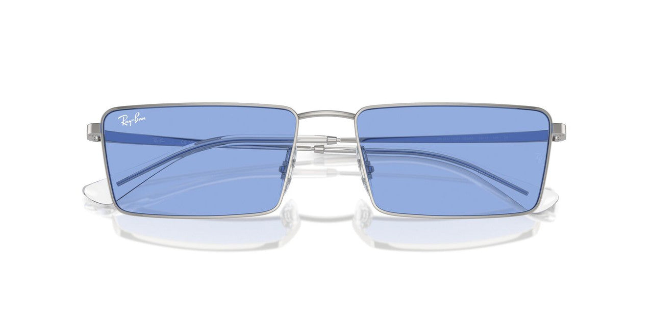 Lentes De Sol Ray-Ban RB3741 Plateado