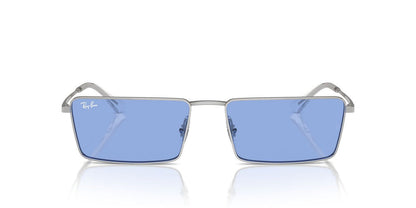 Lentes De Sol Ray-Ban RB3741 Plateado