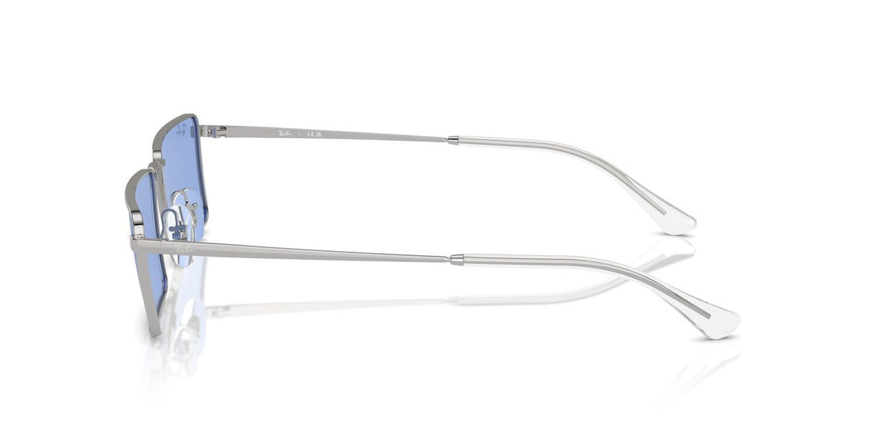 Lentes De Sol Ray-Ban RB3741 Plateado