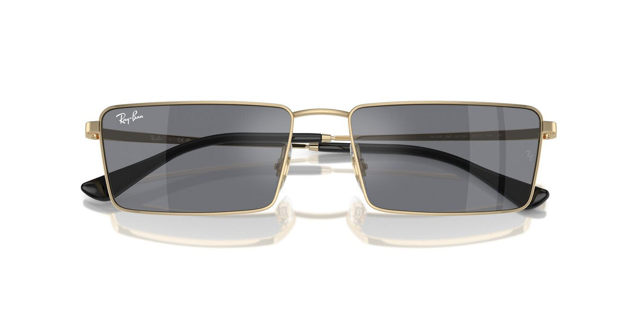 Lentes De Sol Ray-Ban RB3741 Plateado