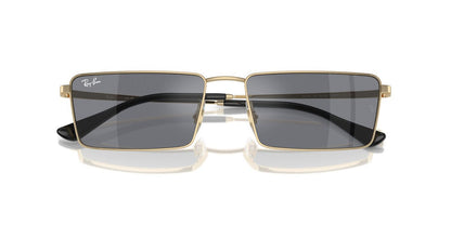 Lentes De Sol Ray-Ban RB3741 Plateado