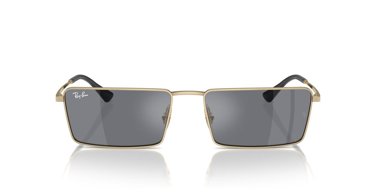 Lentes De Sol Ray-Ban RB3741 Plateado