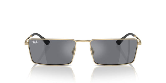 Lentes De Sol Ray-Ban RB3741 Plateado