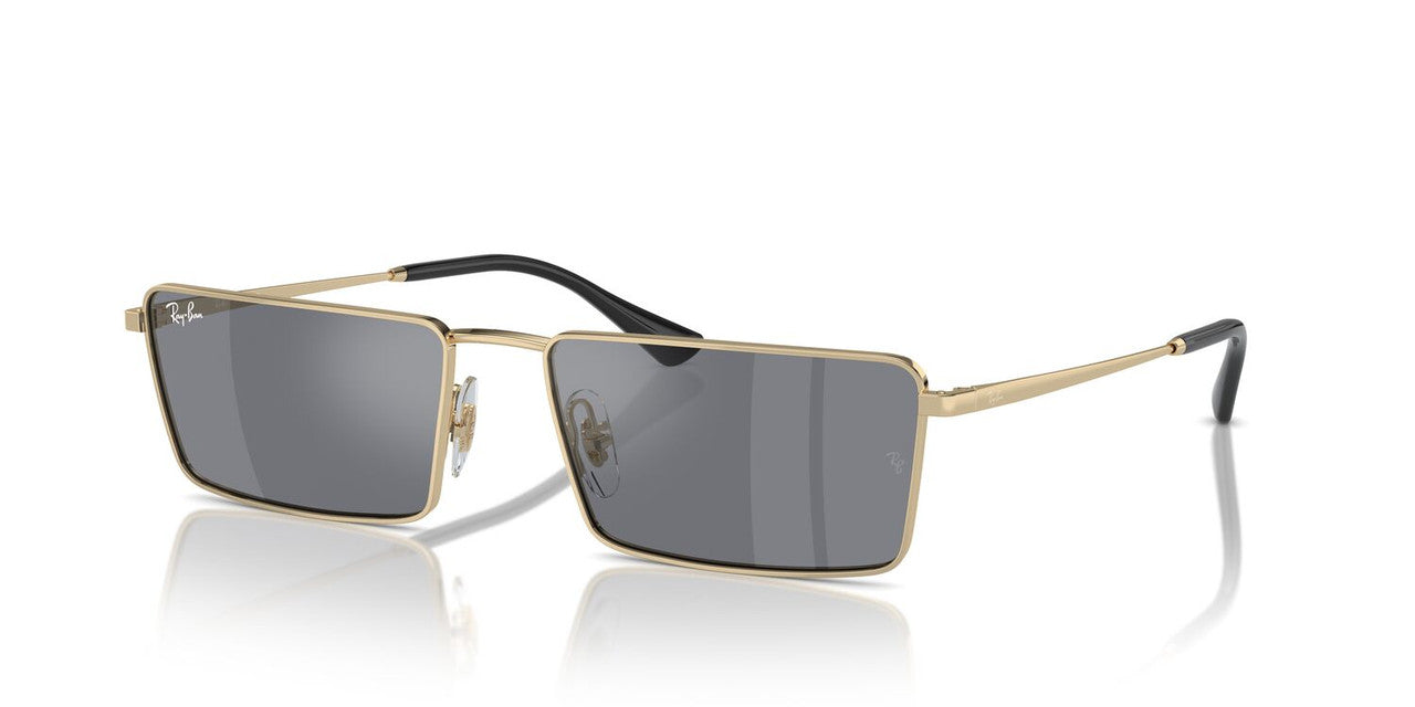 Lentes De Sol Ray-Ban RB3741 Plateado