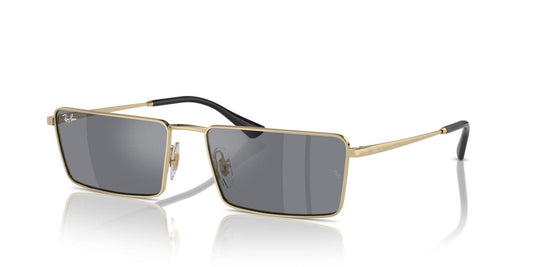 Lentes De Sol Ray-Ban RB3741 Plateado