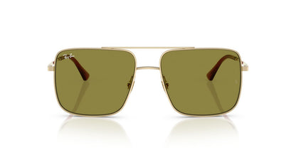Lentes De Sol Ray-Ban RB3758 Dorado