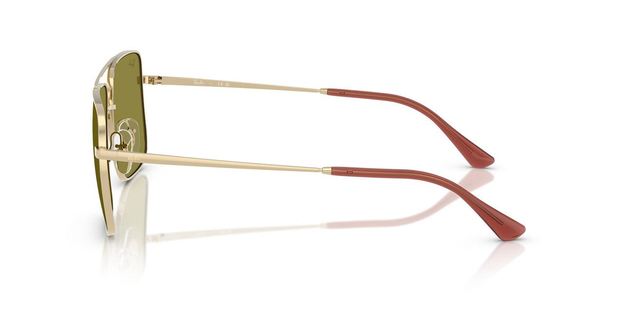 Lentes De Sol Ray-Ban RB3758 Dorado