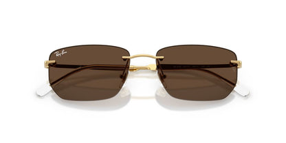 Lentes De Sol Ray-Ban RB3768 Dorado