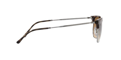 Lentes De Sol Ray-Ban RB4416 Carey/Plateado Osc