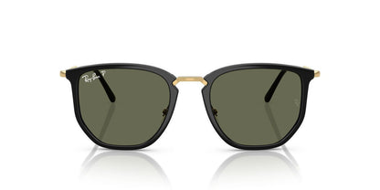 Lentes De Sol Ray-Ban RB4451 Negro/Dorado