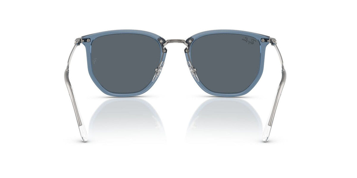 Lentes De Sol Ray-Ban RB4451 Azul Transparente
