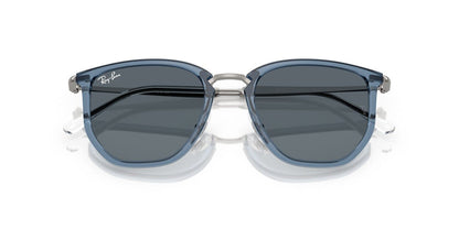 Lentes De Sol Ray-Ban RB4451 Azul Transparente