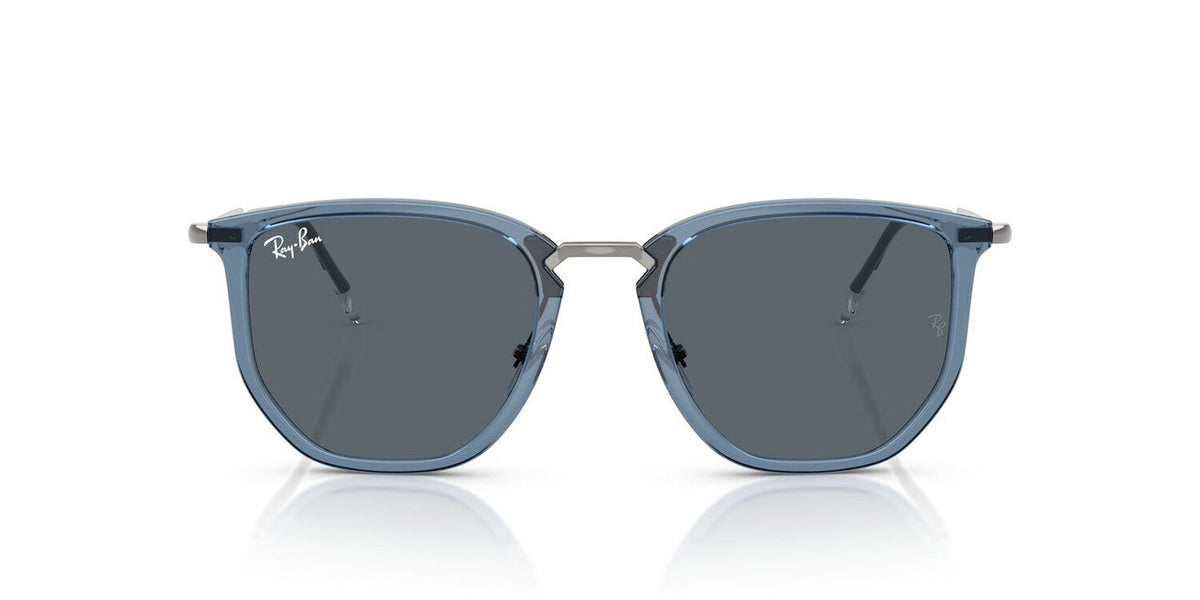 Lentes De Sol Ray-Ban RB4451 Azul Transparente
