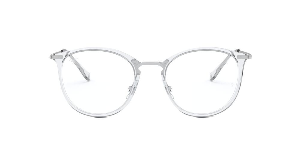 Lentes Oftálmicos Ray-Ban RX7140 Transp/Platead.
