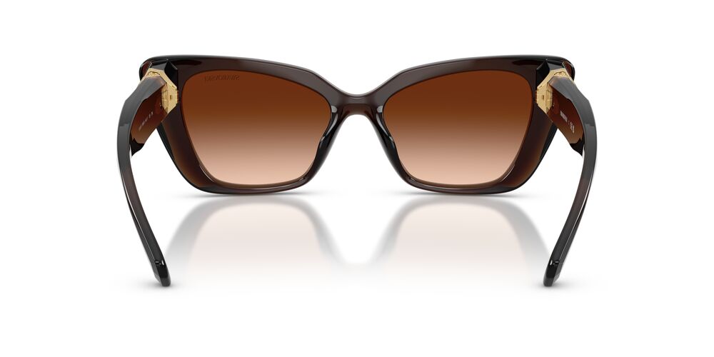 Lentes De Sol Swarovski SK6047 Cafe Transparente