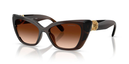 Lentes De Sol Swarovski SK6047 Cafe Transparente