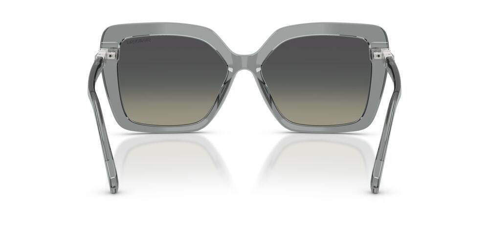 Lentes De Sol Swarovski SK6049 Gris Transparente
