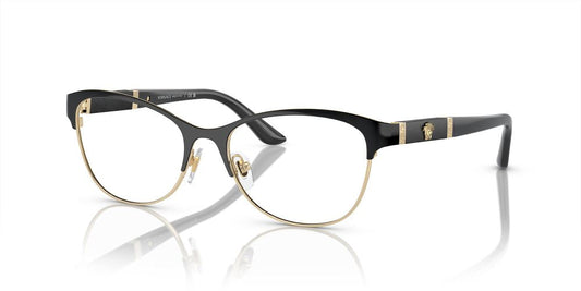 Lentes Oftálmicos Versace VE1233Q Negro/Dorado