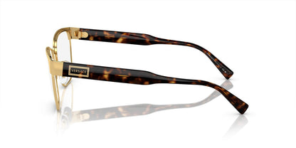 Lentes Oftálmicos Versace VE1264 Dorado/Cafe