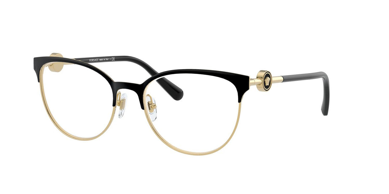 Lentes Oftálmicos Versace VE1271 Negro/Dorado