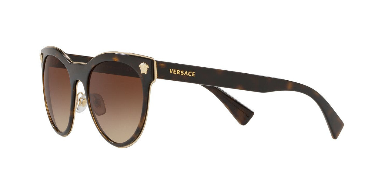Lentes De Sol Versace VE2198 Cafe/Negro