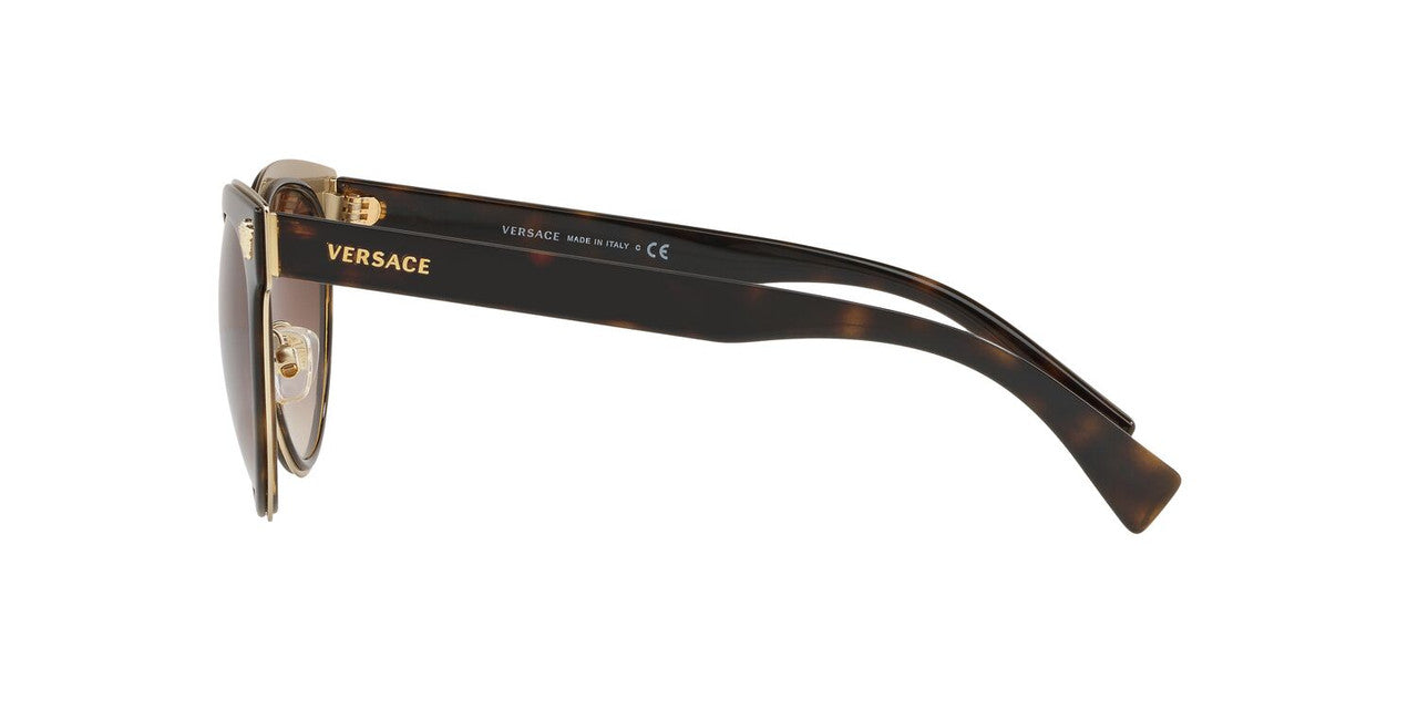 Lentes De Sol Versace VE2198 Cafe/Negro