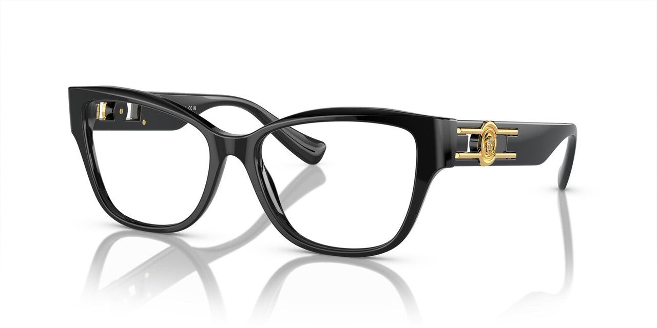 Lentes Oftálmicos Versace VE3347 Negro/Dorado