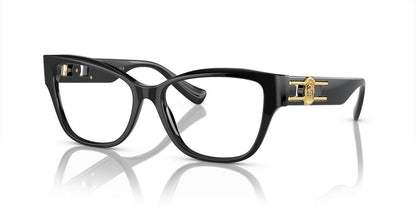 Lentes Oftálmicos Versace VE3347 Negro/Dorado