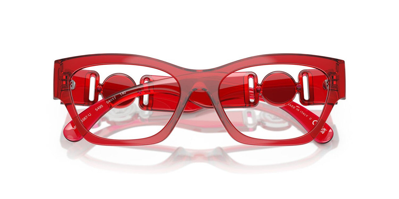 Lentes Oftálmicos Versace VE3367-U Rojo Transparente
