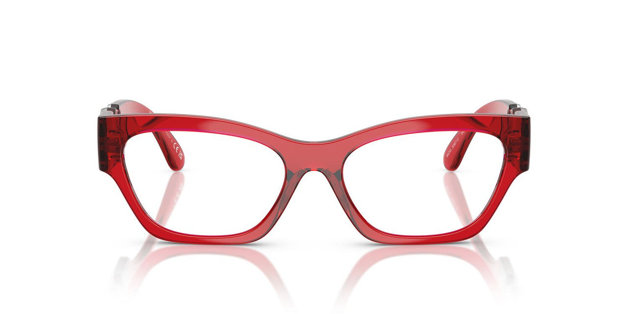 Lentes Oftálmicos Versace VE3367-U Rojo Transparente