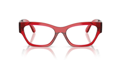 Lentes Oftálmicos Versace VE3367-U Rojo Transparente