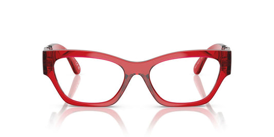 Lentes Oftálmicos Versace VE3367-U Rojo Transparente