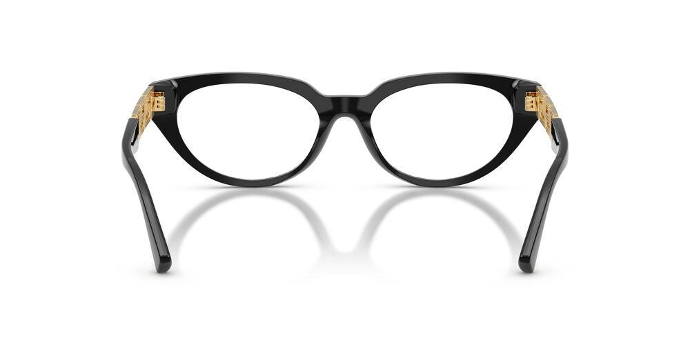 Lentes Oftálmicos Versace VE3383 Negro/Dorado