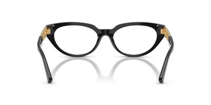 Lentes Oftálmicos Versace VE3383 Negro/Dorado