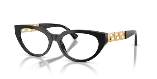 Lentes Oftálmicos Versace VE3383 Negro/Dorado