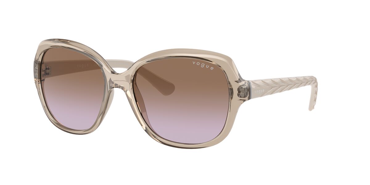 Lentes De Sol Vogue VO2871S Cafe Transparente
