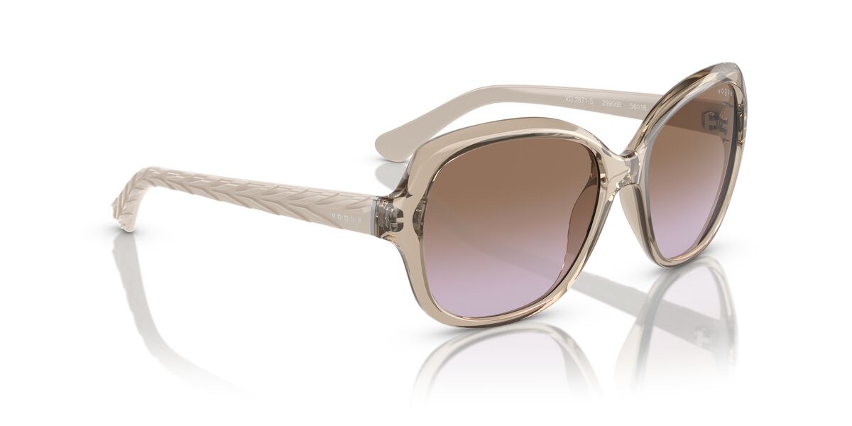 Lentes De Sol Vogue VO2871S Cafe Transparente