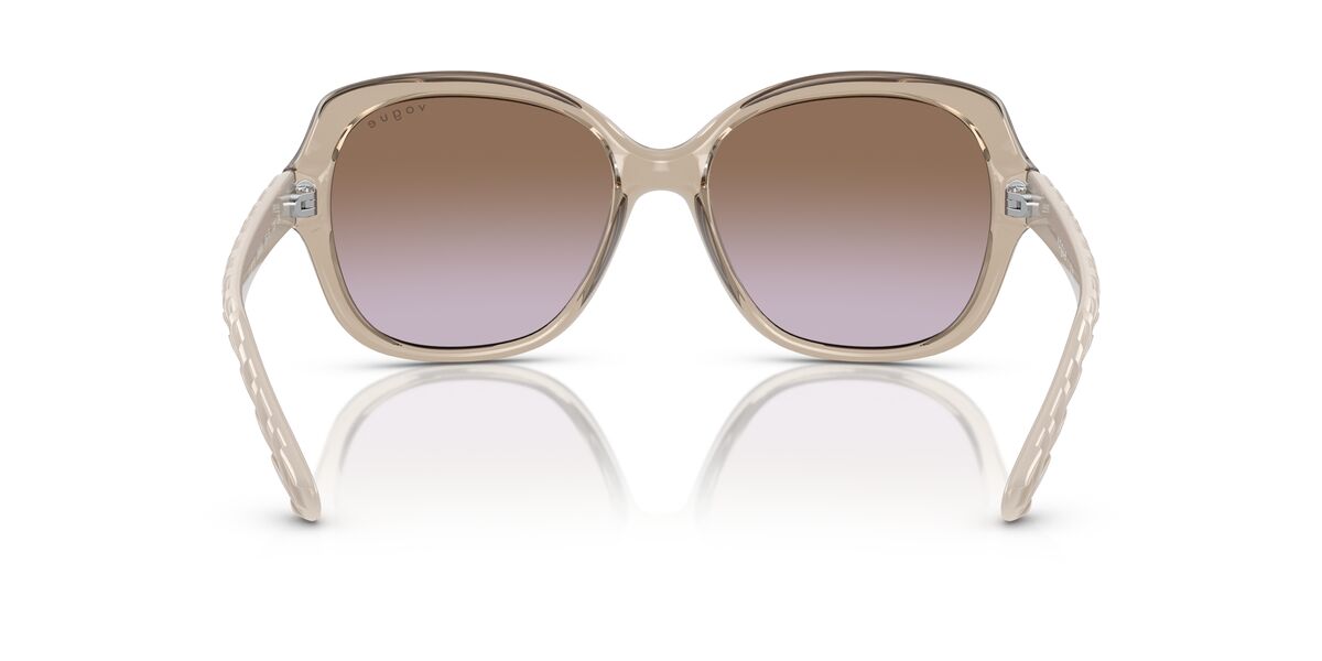 Lentes De Sol Vogue VO2871S Cafe Transparente