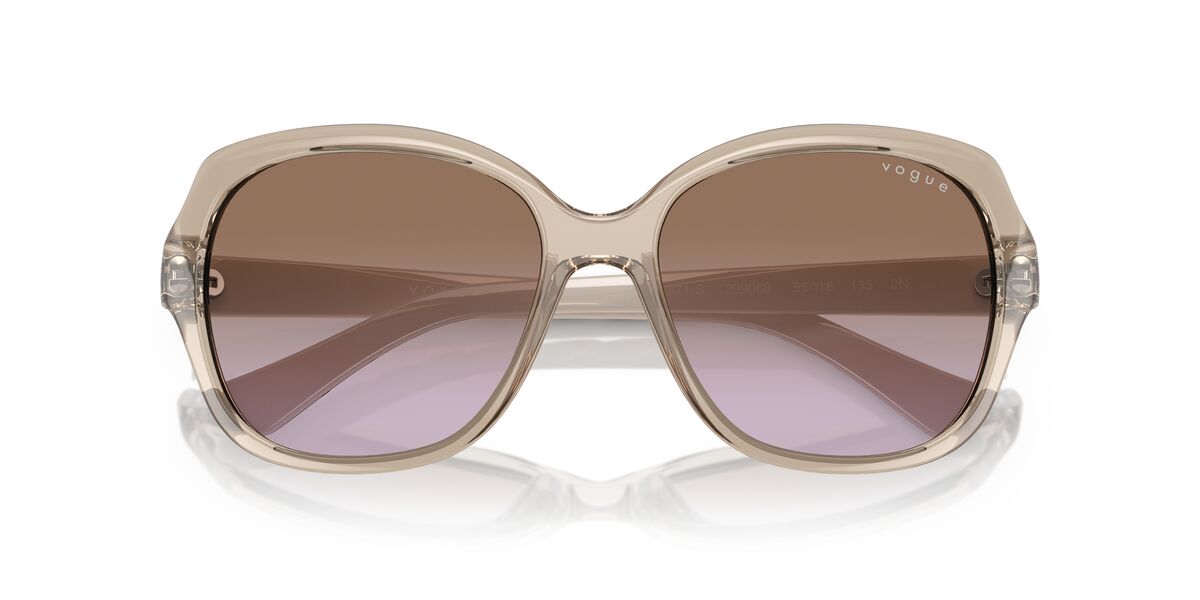 Lentes De Sol Vogue VO2871S Cafe Transparente